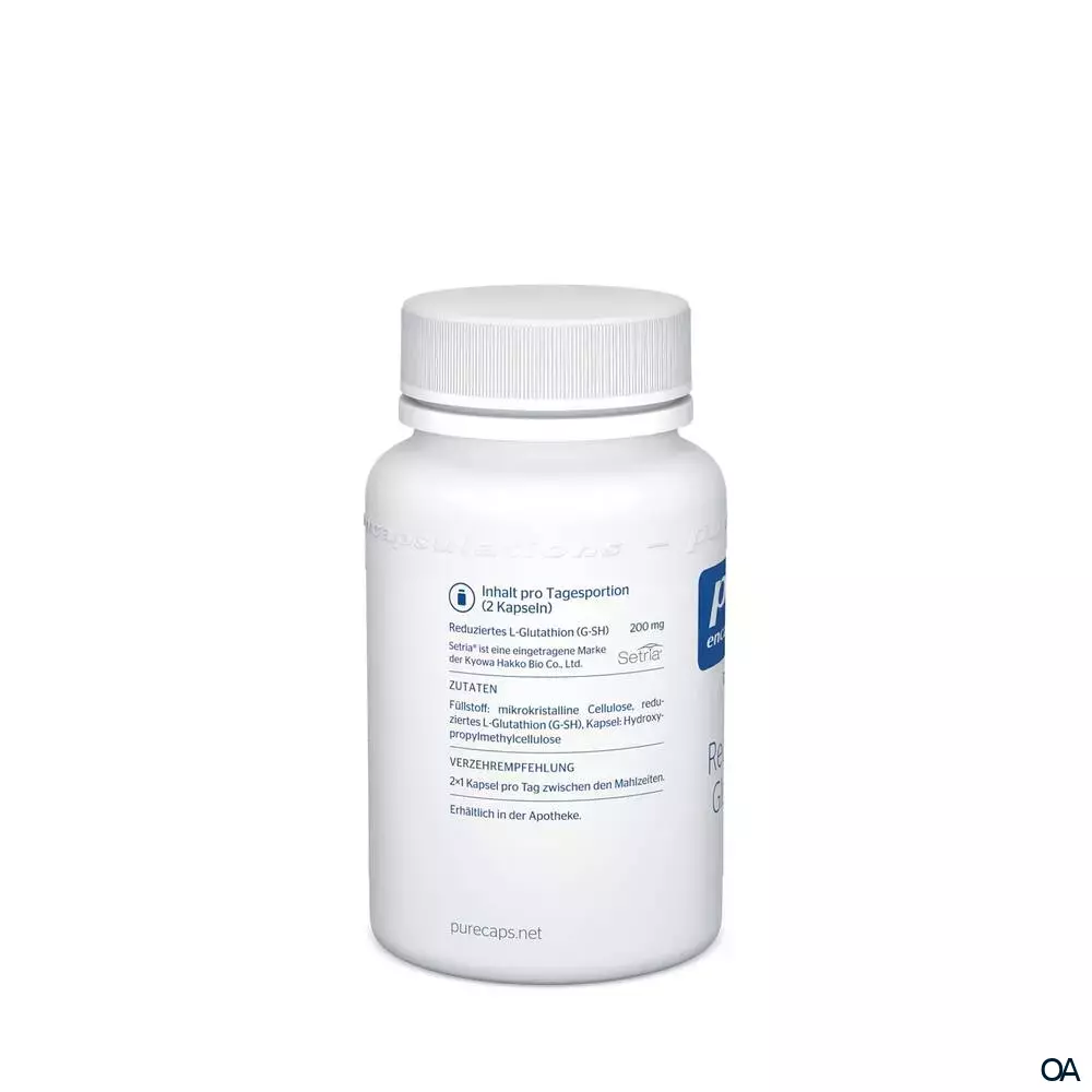 glutathion apotheke Green Naturals L-Glutathion 1.400 mg Kapseln vegan 90 stk Glutathion 500 Shop