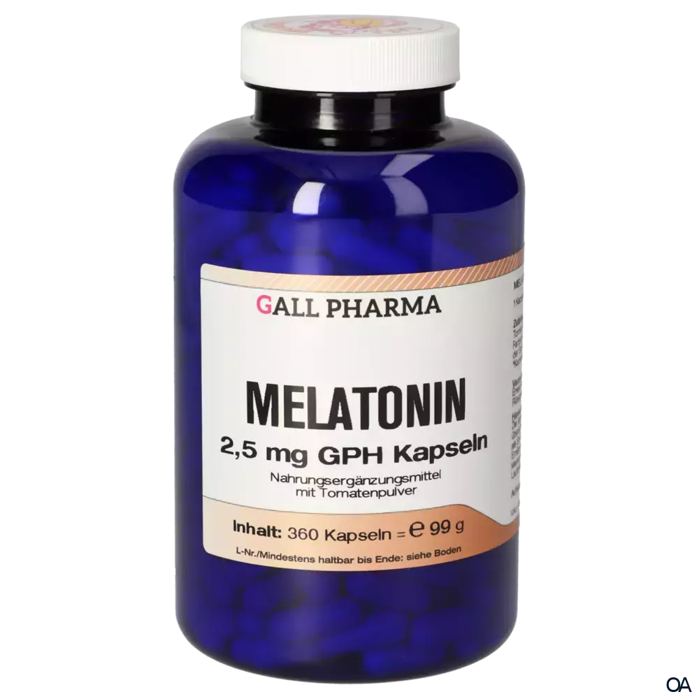 Gall Pharma Melatonin 2,5 mg Kapseln Gall Pharma Melatonin 2,5 mg Kapseln
