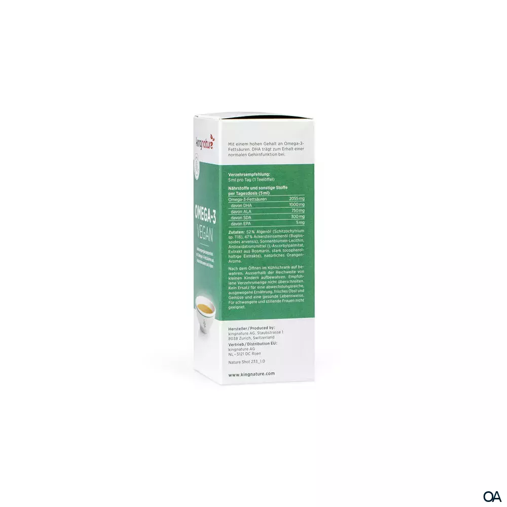 Kingnature Omega-3 Vegan Öl