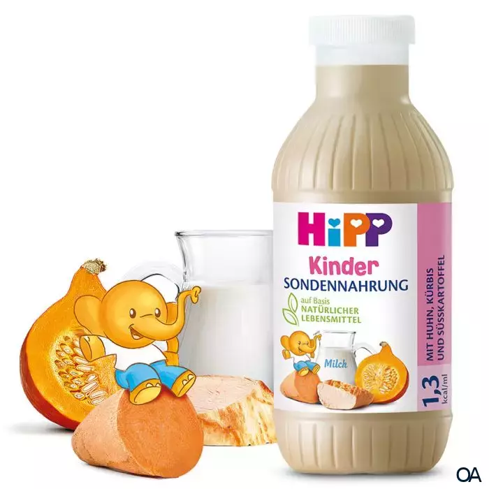 HiPP Kinder Sondennahrung mit Huhn, Kürbis und Süßkartoffel 500 ml