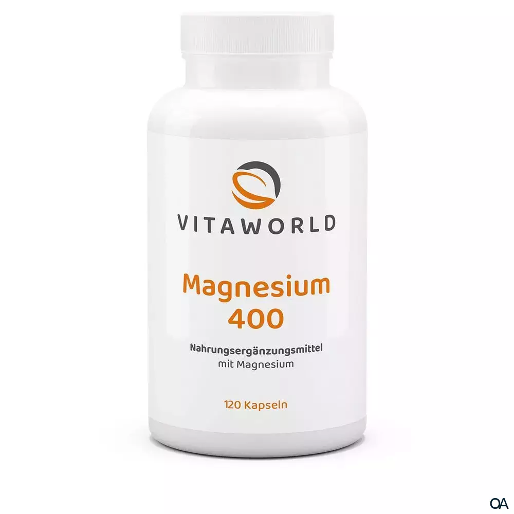 Vitaworld Magnesium 400 mg Kapseln