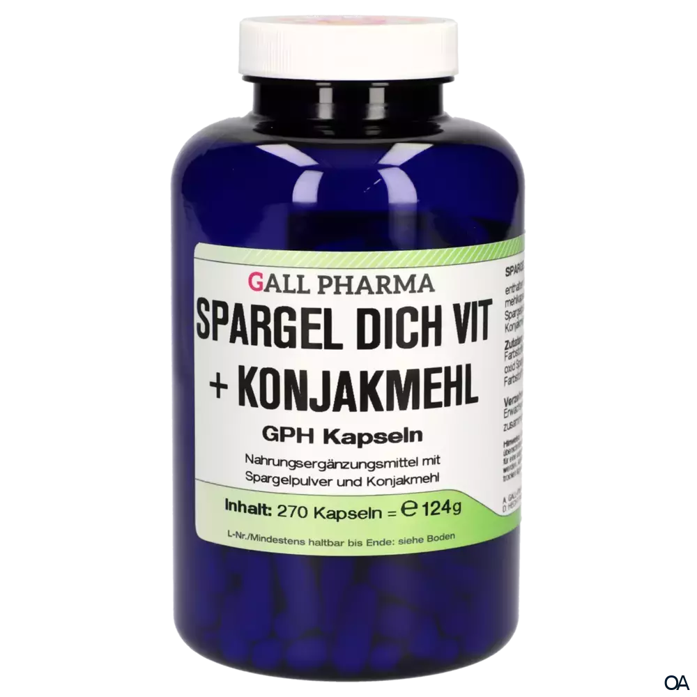 Gall Pharma Spargel Dich Vit + Konjak-Mehl Kapseln Gall Pharma Spargel Dich Vit + Konjak-Mehl Kapseln