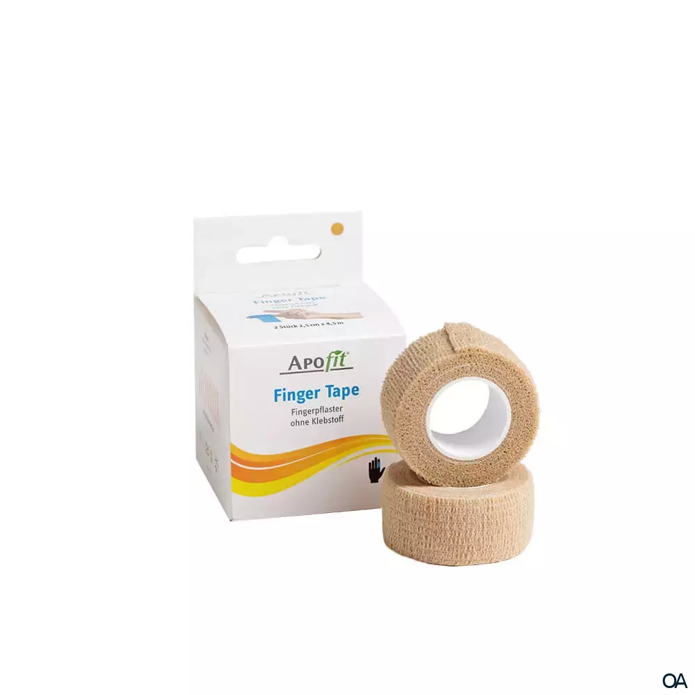 APOfit Fingertape beige 2,5 cm x 4,5 m APOfit Fingertape beige 2,5 cm x 4,5 m