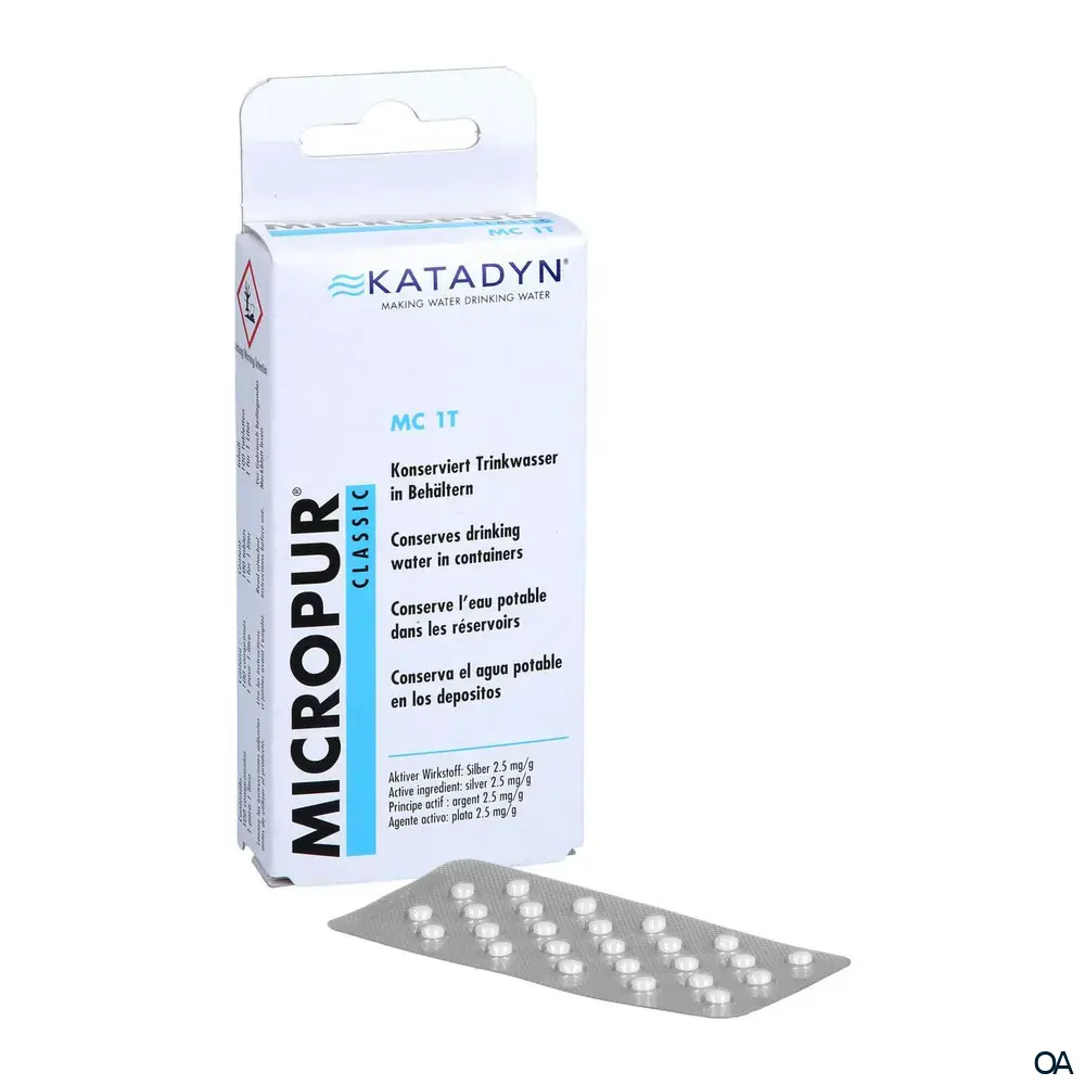 Katadyn Micropur Classic MC 1T Tabletten Katadyn Micropur Classic MC 1T Tabletten