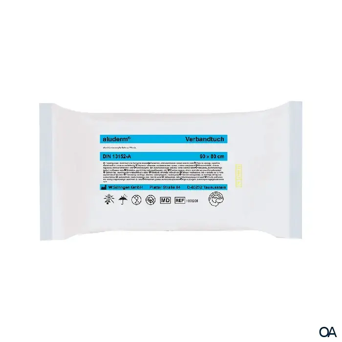 aluderm® Verbandtuch steril 60 x 80 cm aluderm® Verbandtuch steril 60 x 80 cm