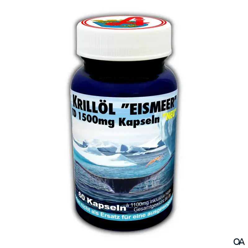 Krillöl "Eismeer" TD 1500 mg Kapseln