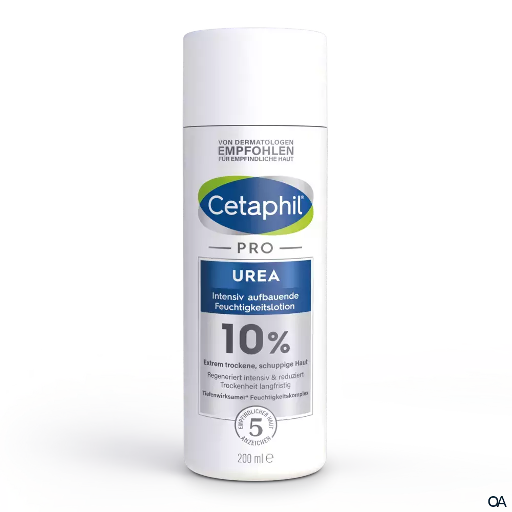Cetaphil® PRO Urea 10% Intensiv aufbauende Feuchtigkeitslotion