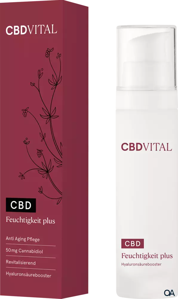 CBD VITAL Feuchtigkeit plus Gel-Creme