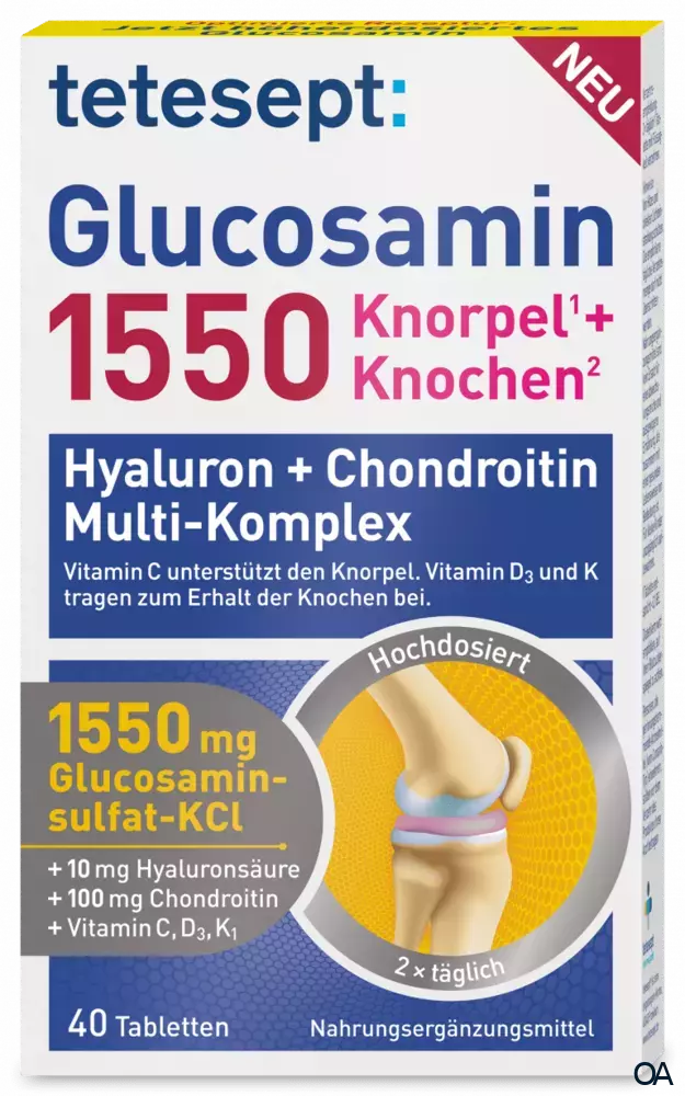 tetesept Glucosamin 1550 Tabletten tetesept Glucosamin 1550 Tabletten