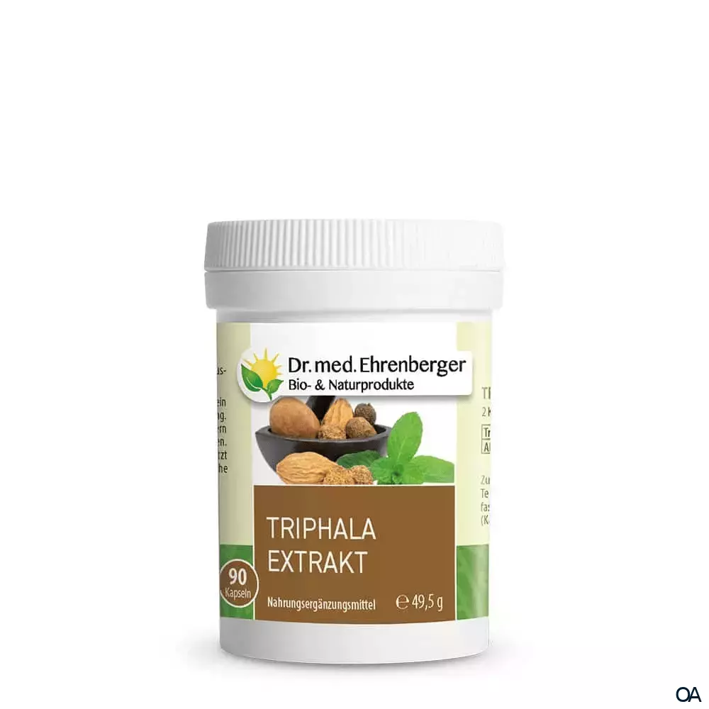Dr. Ehrenberger Triphala Extrakt Kapseln Dr. Ehrenberger Triphala Extrakt Kapseln