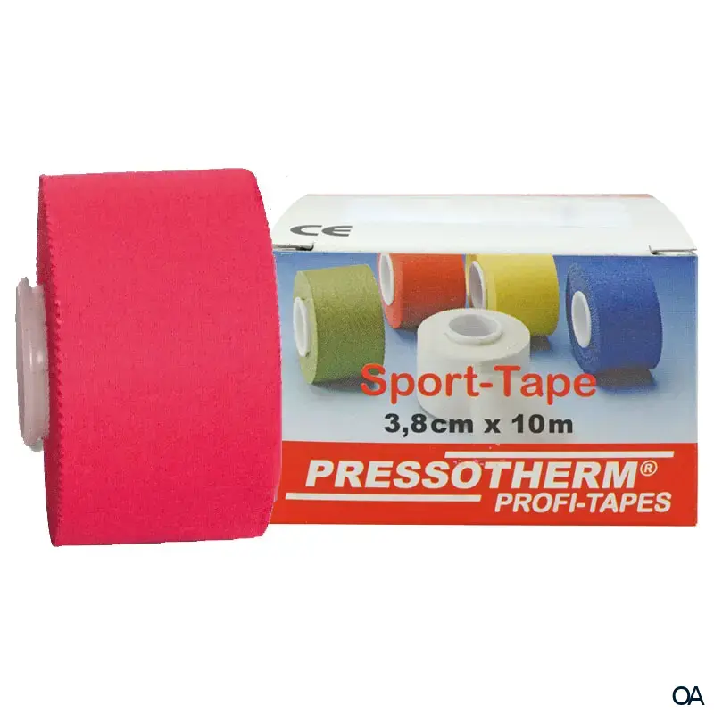 Pressotherm® Sport-Tape 3,8 cm x 10 m - Rot