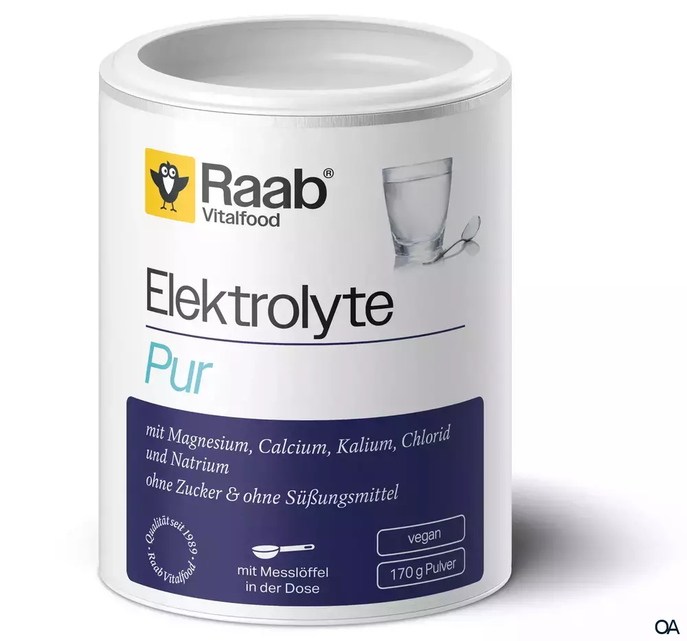 Raab® Vitalfood Elektrolyte Pur Pulver