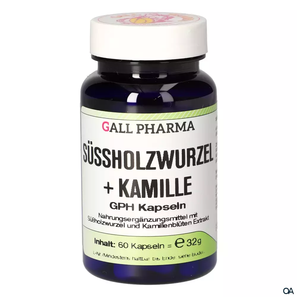 Gall Pharma Süßholzwurzel + Kamille Kapseln