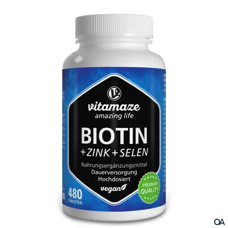 Vitamaze Biotin + Zink + Selen Tabletten