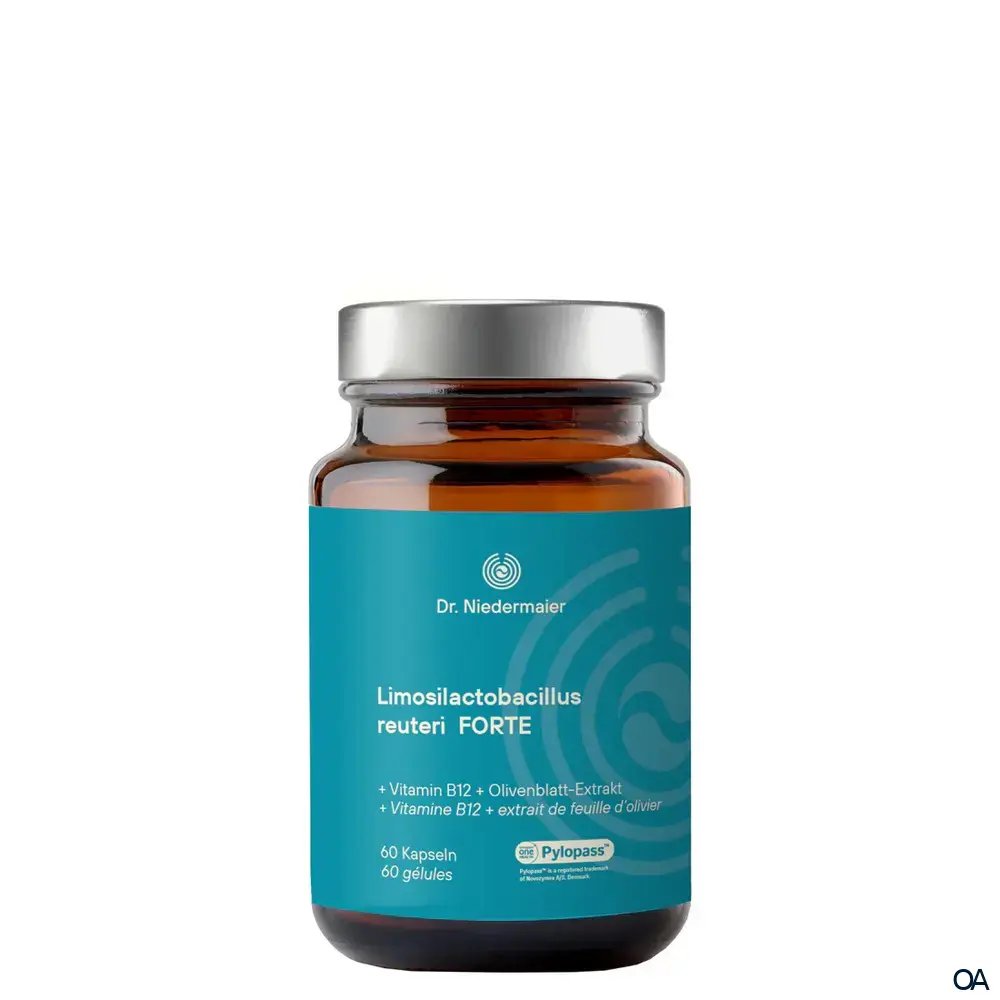 Dr. Niedermaier Limosilactobacillus reuteri FORTE Kapseln Dr. Niedermaier Limosilactobacillus reuteri FORTE Kapseln