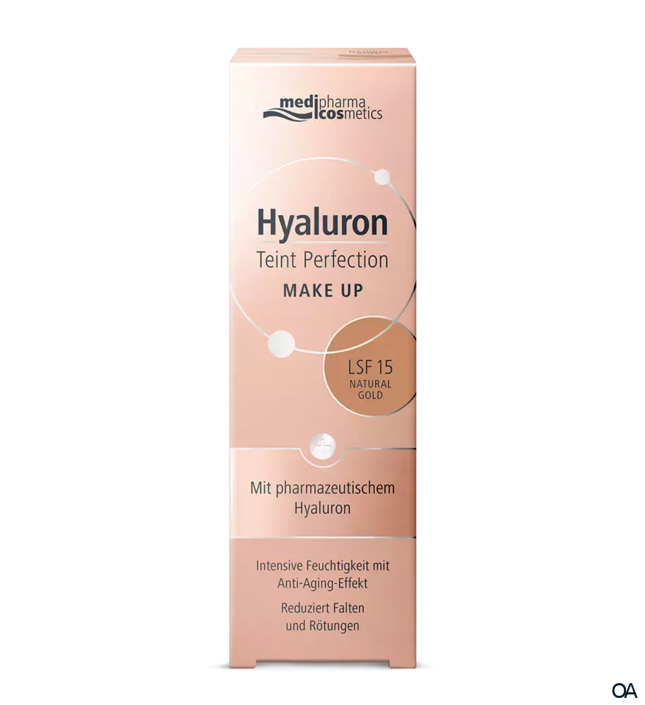 medipharma cosmetics Hyaluron Teint Perfection Make Up LSF 15 Natural Gold medipharma cosmetics Hyaluron Teint Perfection Make Up LSF 15 Natural Gold