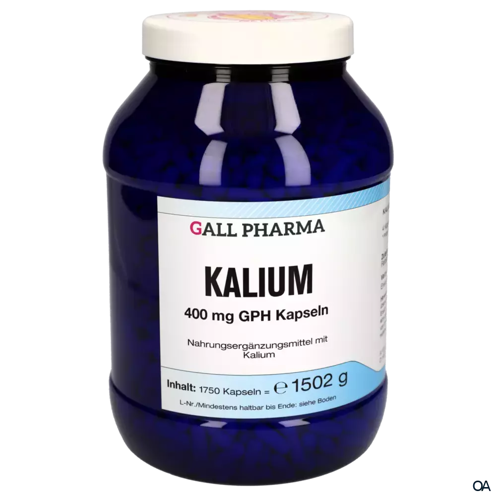 Gall Pharma Kalium 400 mg Kapseln Gall Pharma Kalium 400 mg Kapseln
