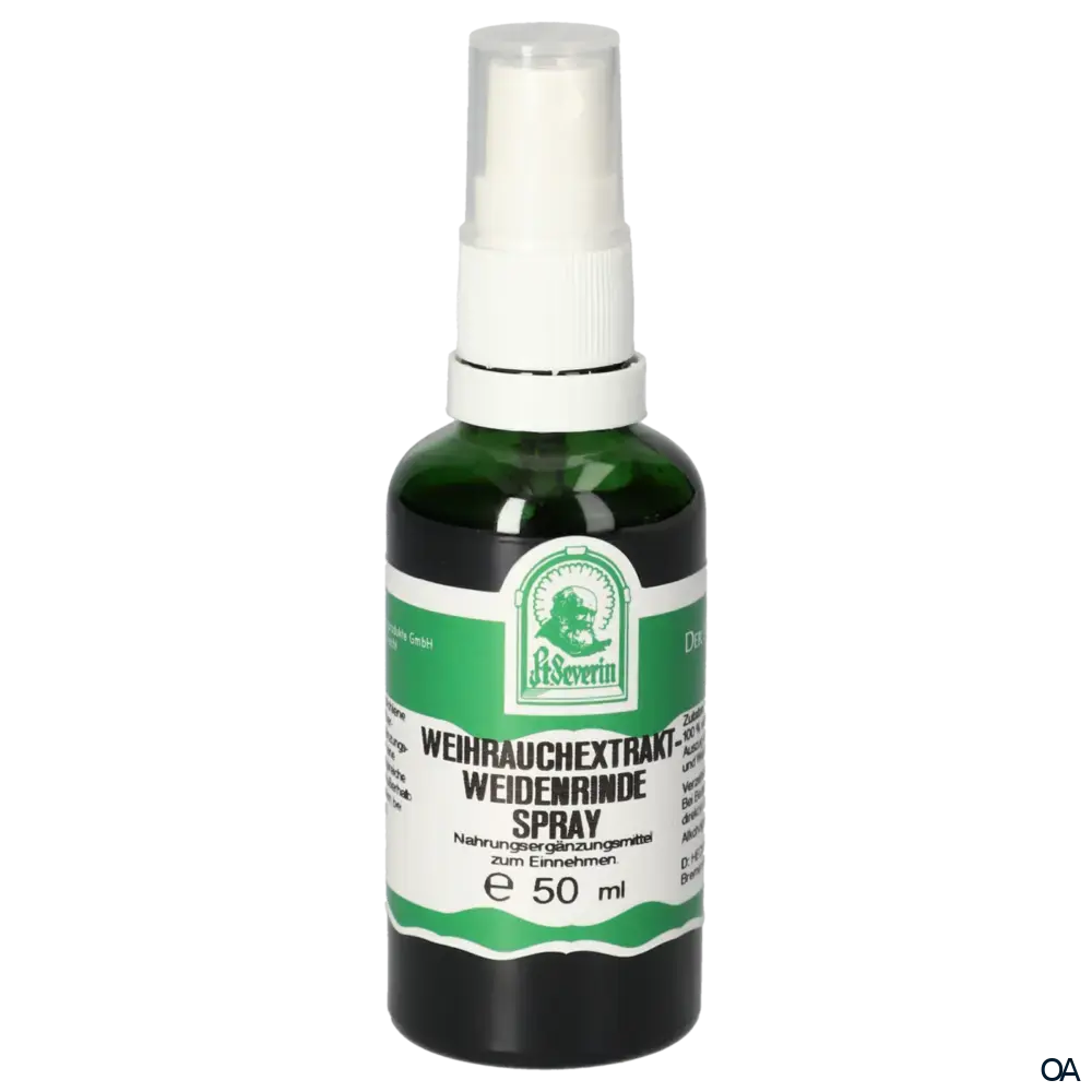 Pater Severin Weihrauchextrakt-Weidenrinde Spray
