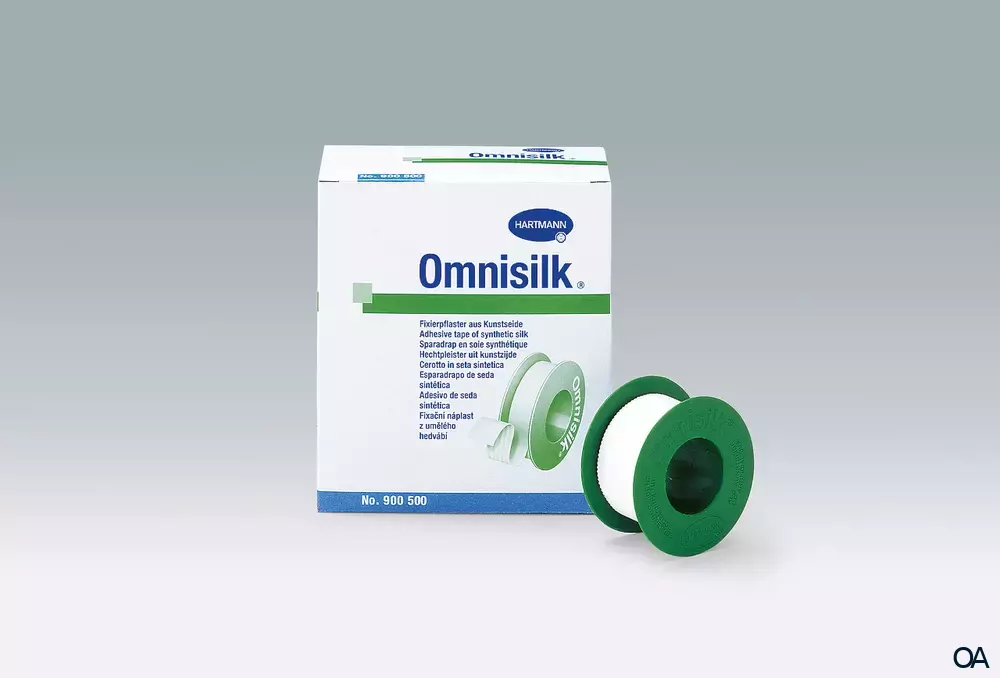 Omnisilk® Fixierpflaster 1,25cm x 9,2m Omnisilk® Fixierpflaster 1,25cm x 9,2m