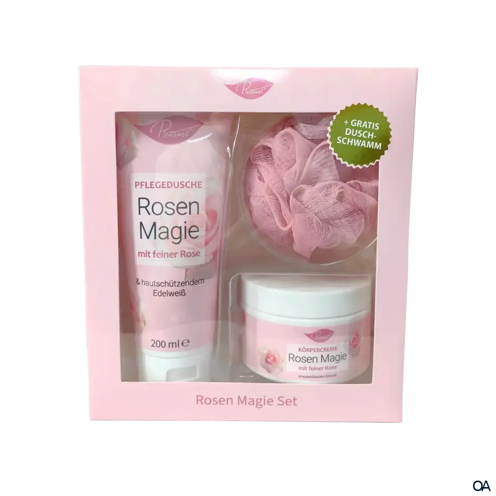 Plantawell® Rosen Magie Set + gratis Duschschwamm