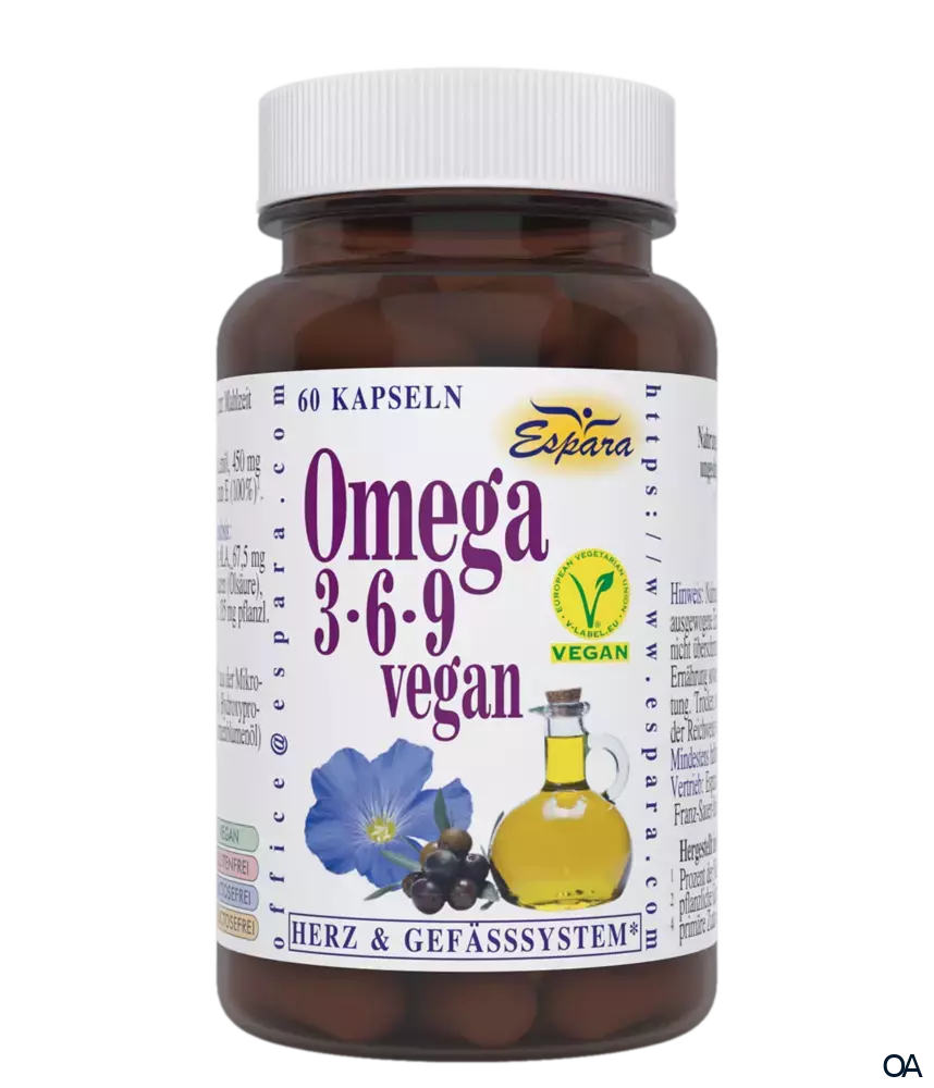 Espara Omega-3-6-9 vegan Kapseln