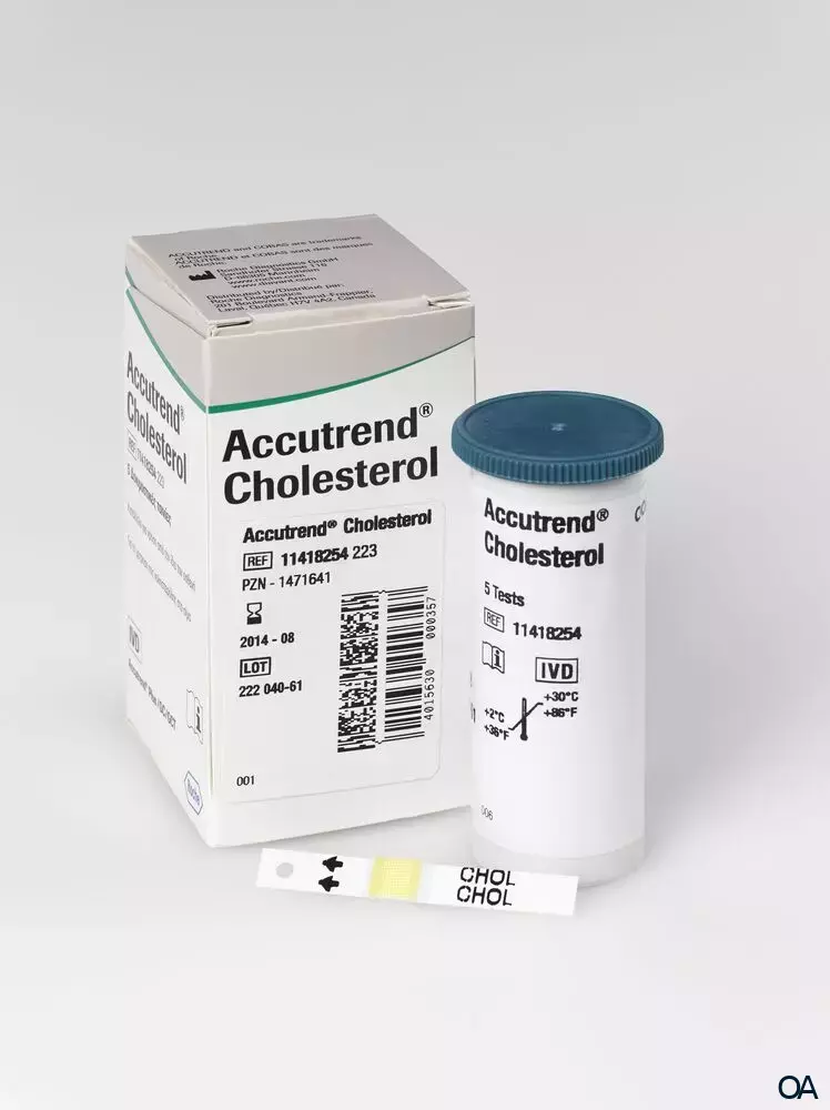 Accutrend Cholesterol Teststreifen Accutrend Cholesterol Teststreifen