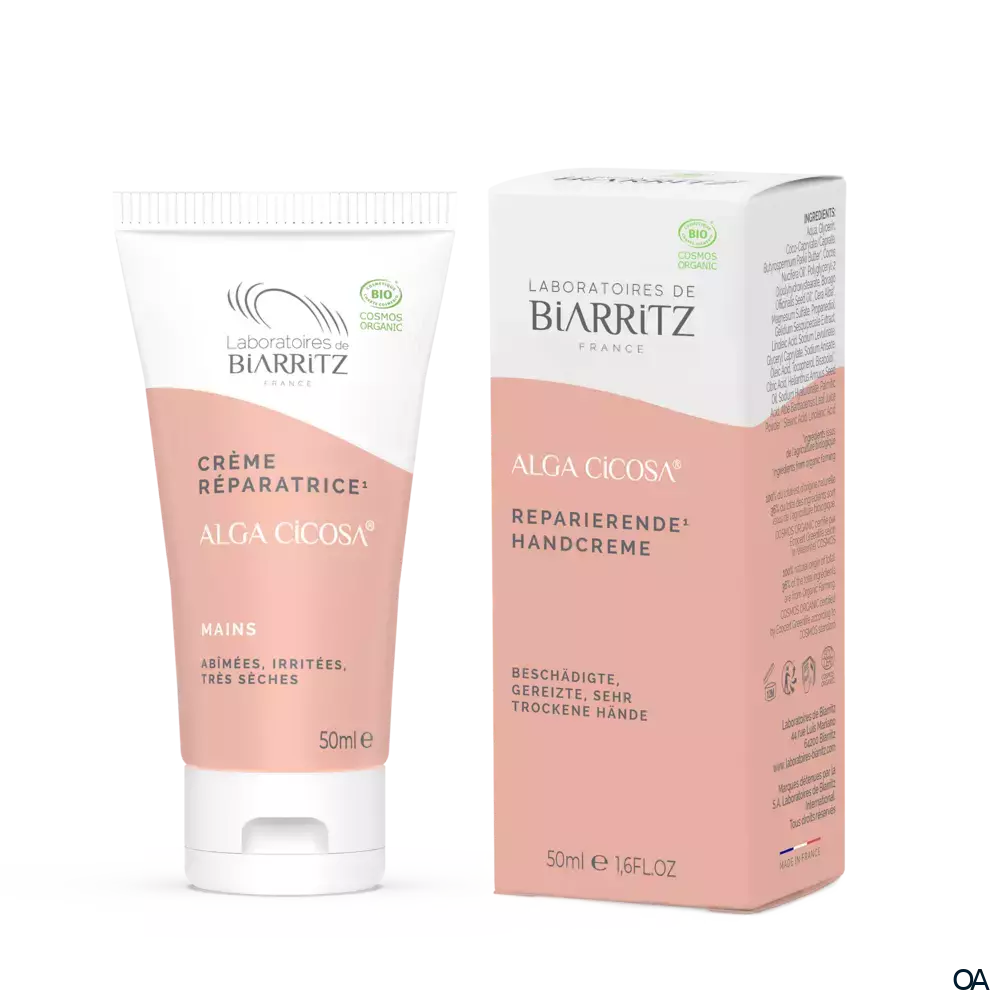 Alga Cicosa reparierende Pflege Bio regenerierende Handpflege