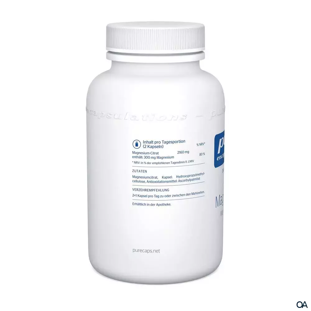 pure encapsulations® Magnesiumcitrat pure encapsulations® Magnesiumcitrat