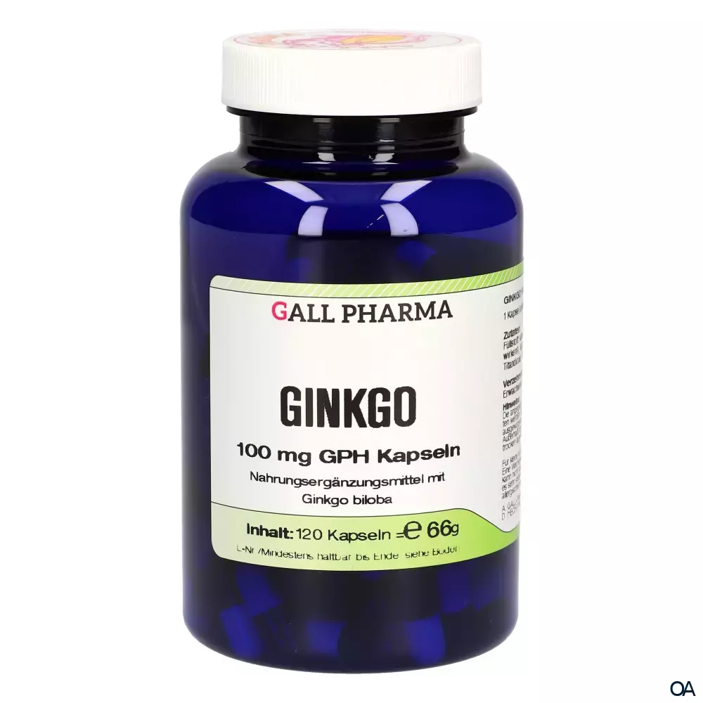 Gall Pharma Ginkgo 100 mg Kapseln