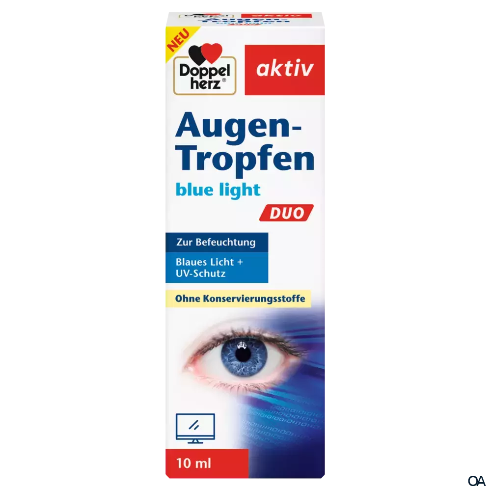 Doppelherz aktiv Augen-Tropfen blue light DUO Doppelherz aktiv Augen-Tropfen blue light DUO