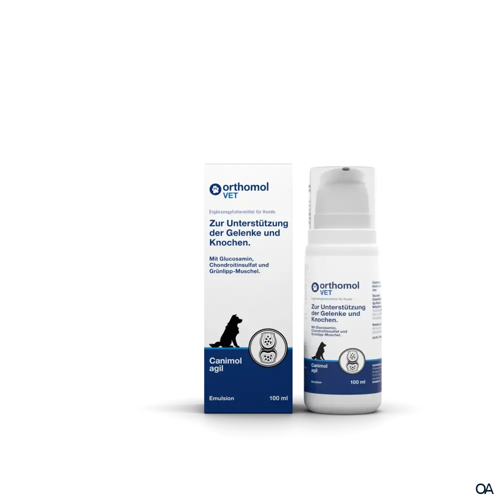 Orthomol VET Canimol agil Emulsion für Hunde