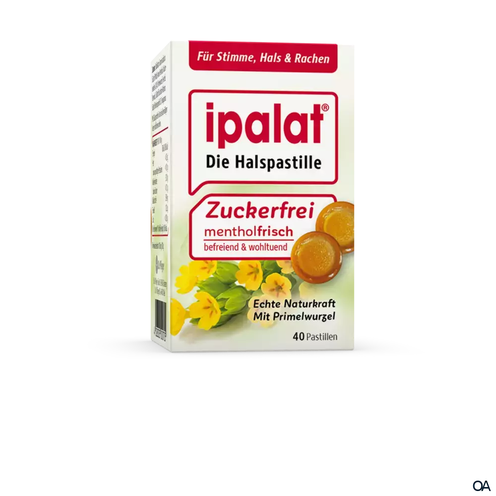 ipalat® Zuckerfrei Halspastillen