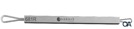 Kozbach Pharma 681R Mitesserentferner mit Schlingen, 4-Kant, 10 cm, rostfrei Kozbach Pharma 681R Mitesserentferner mit Schlingen, 4-Kant, 10 cm, rostfrei