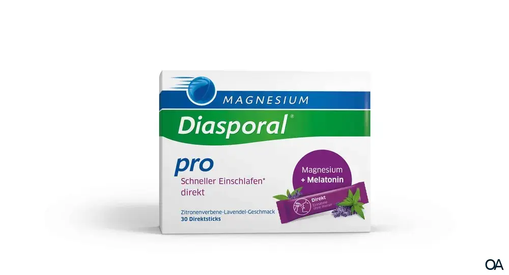 Magnesium Diasporal® Pro Schneller Einschlafen* Direkt, Direktgranulat Sticks