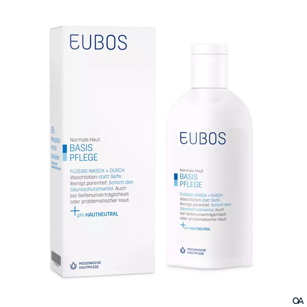 Eubos FLÜSSIG WASCH+DUSCH BLAU Parfümfrei Eubos FLÜSSIG WASCH+DUSCH BLAU Parfümfrei