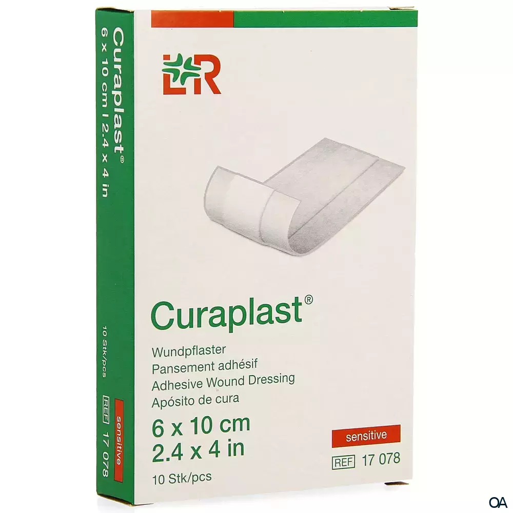 Curaplast® sensitive Wundschnellverband 6 x 10 cm Curaplast® sensitive Wundschnellverband 6 x 10 cm