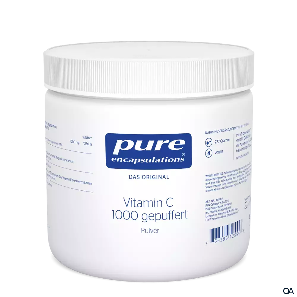 pure encapsulations® Vitamin C 1000 gepuffert Pulver