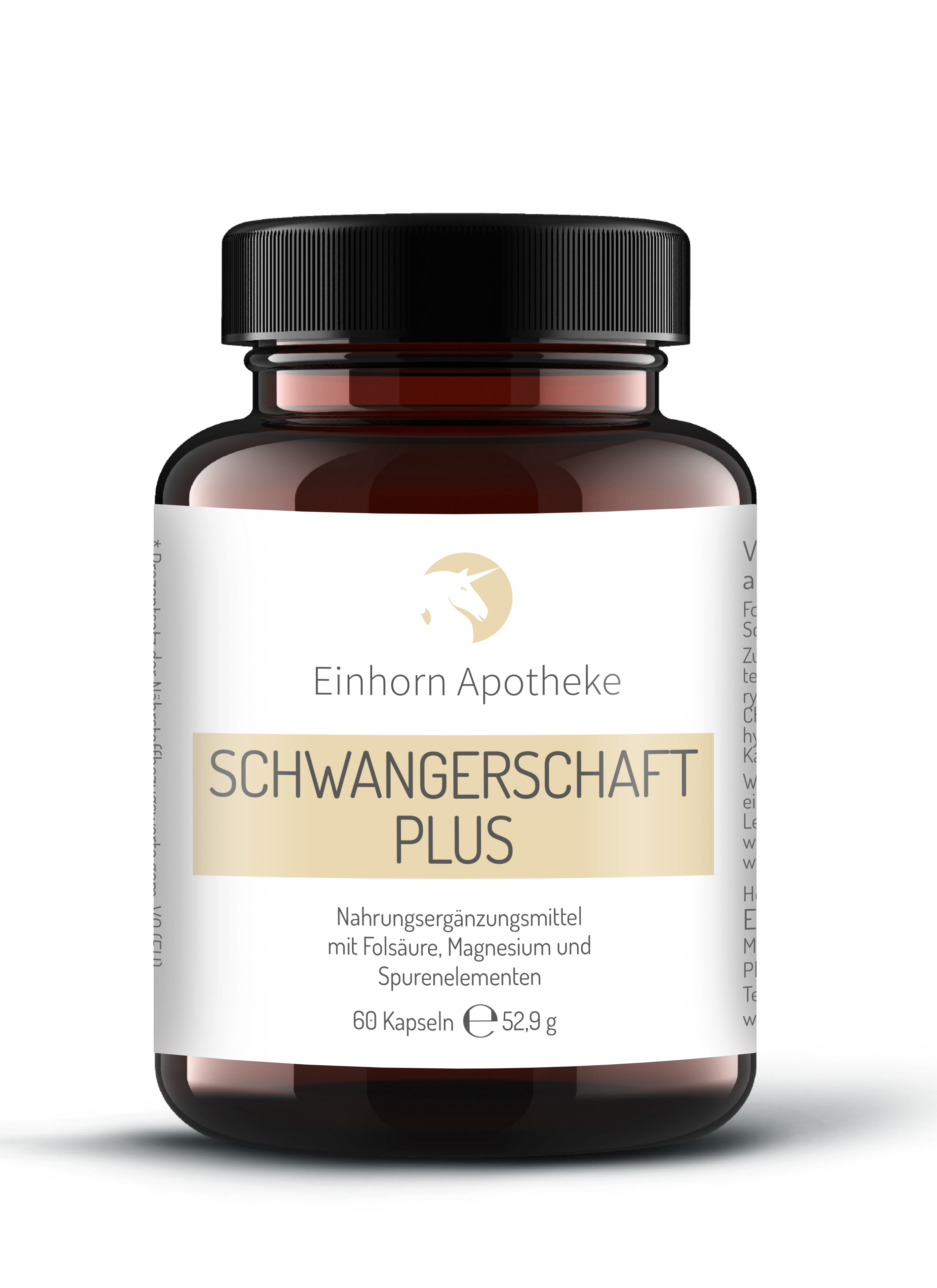 SCHWANGERSCHAFT PLUS KAPSELN EINHORN