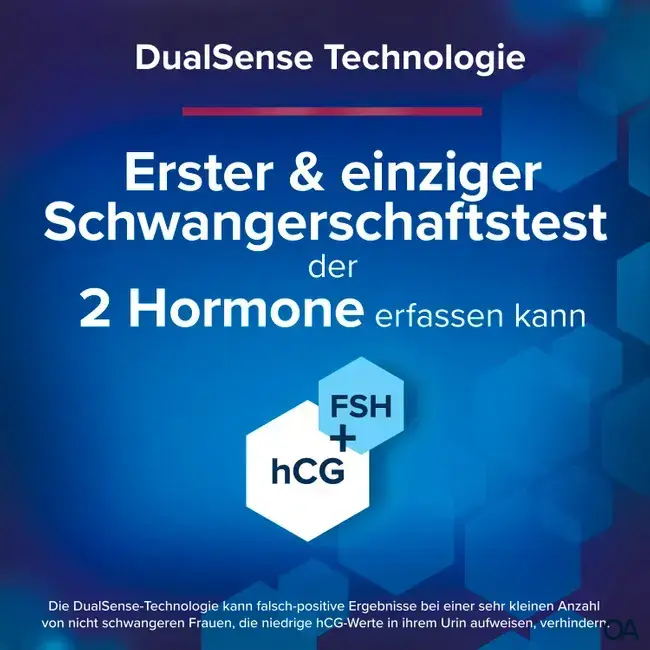 Clearblue Schwangerschaftstest 6 Tage vorher - 2 Hormone