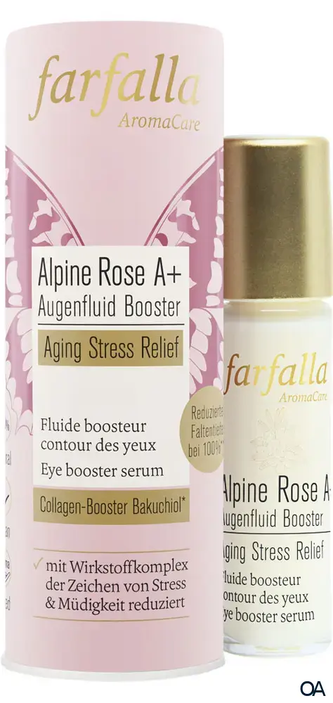 Farfalla Alpine Rose A+ Augenfluid Booster, Aging Stress Relief Farfalla Alpine Rose A+ Augenfluid Booster, Aging Stress Relief