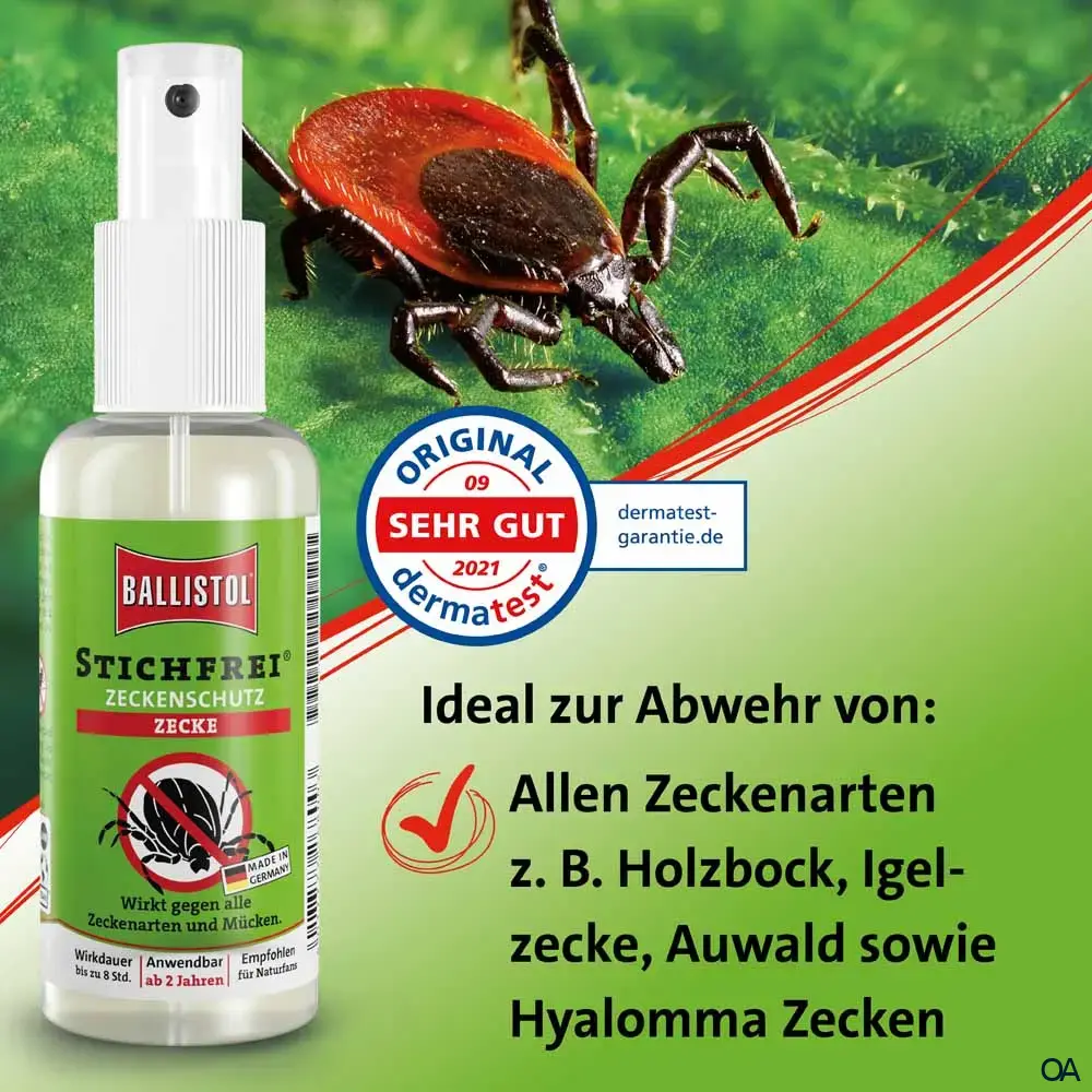 Ballistol Stichfrei® Zecke Zeckenschutz Spray Ballistol Stichfrei® Zecke Zeckenschutz Spray
