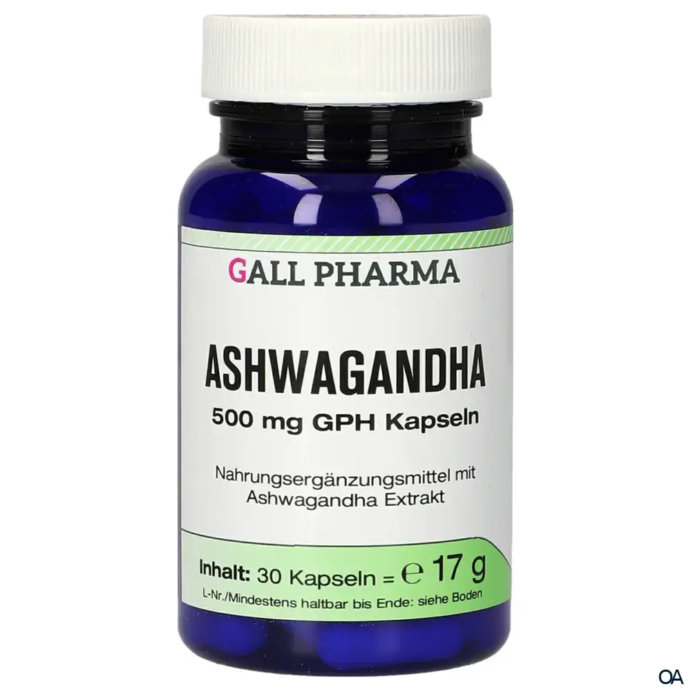 Gall Pharma Ashwagandha 500 mg Kapseln