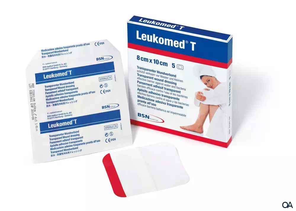 Leukomed ® T steriler transparenter Wundverband 8 x 10 cm Leukomed ® T steriler transparenter Wundverband 8 x 10 cm