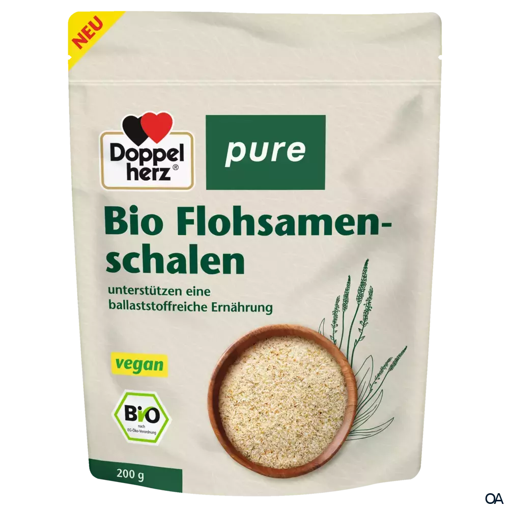 Doppelherz pure Bio Flohsamenschalen Doppelherz pure Bio Flohsamenschalen