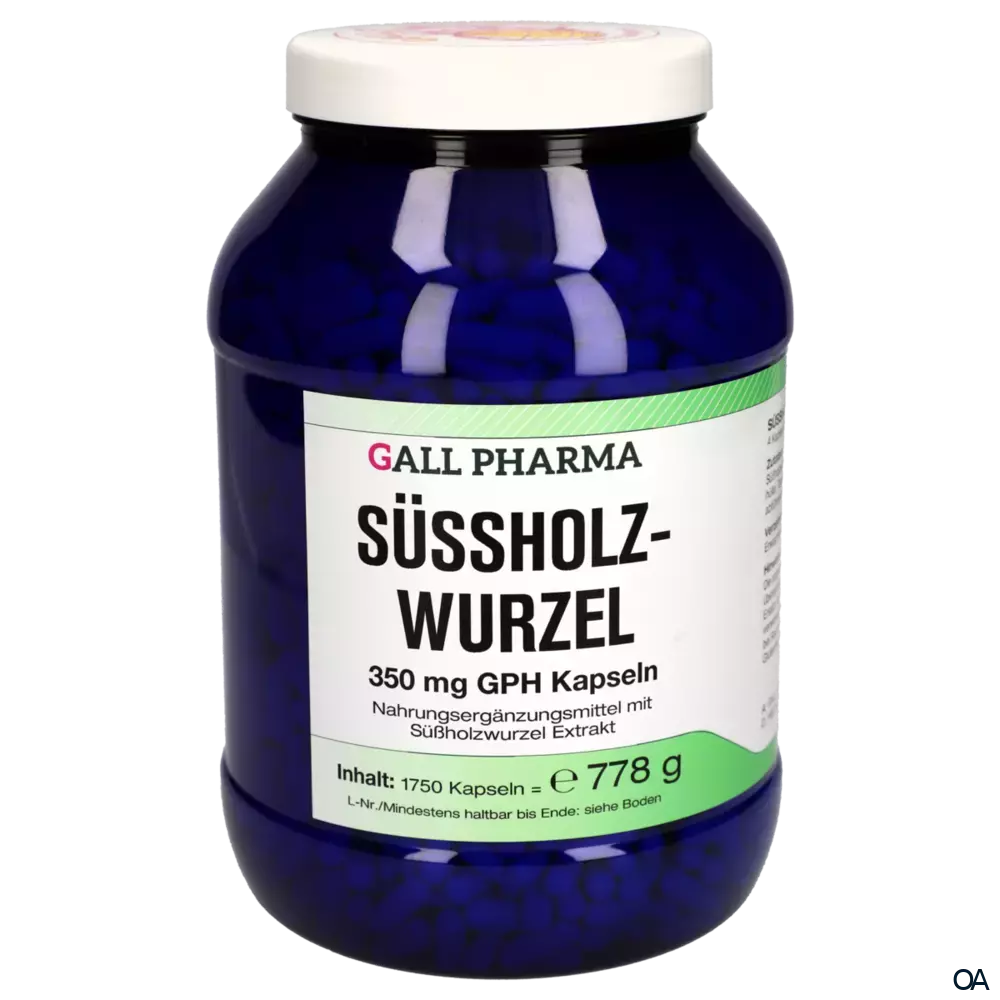 Gall Pharma Süßholzwurzel 350 mg Kapseln