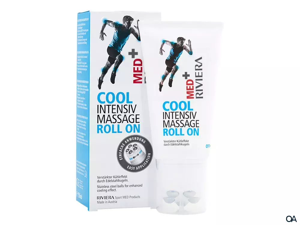 Riviera MED+ COOL Intensiv Massage Roll On Riviera MED+ COOL Intensiv Massage Roll On