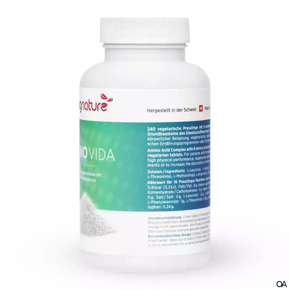 Kingnature Amino Vida Presslinge