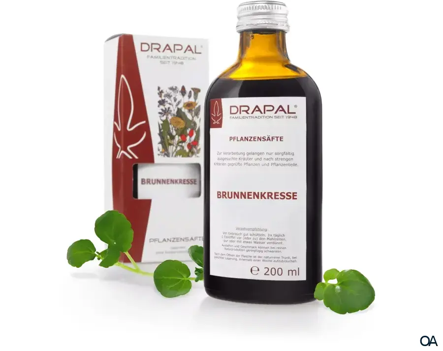 DRAPAL® Brunnenkresse Pflanzensaft DRAPAL® Brunnenkresse Pflanzensaft