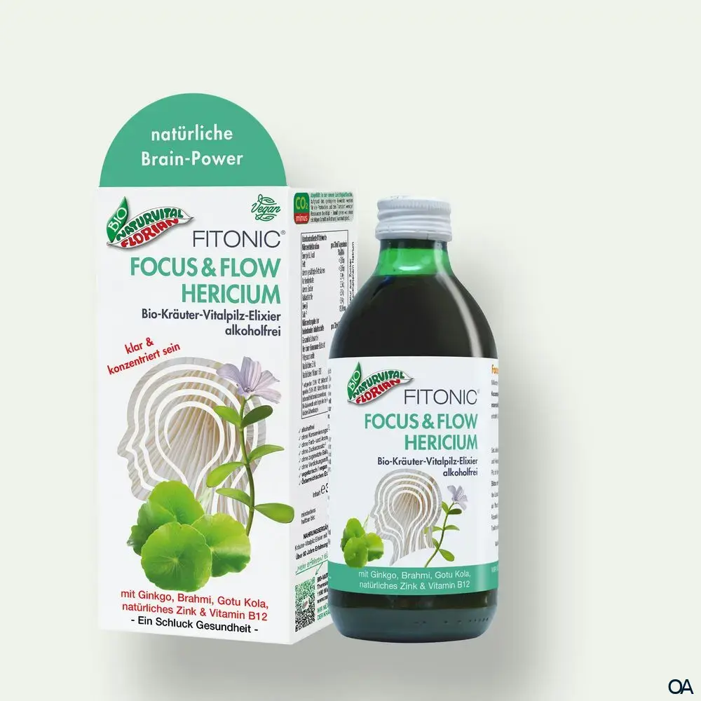 Bio Naturvital Florian Fitonic Revital Essence Chaga Bio-Kräuter-Vitalpilz-Elixier
