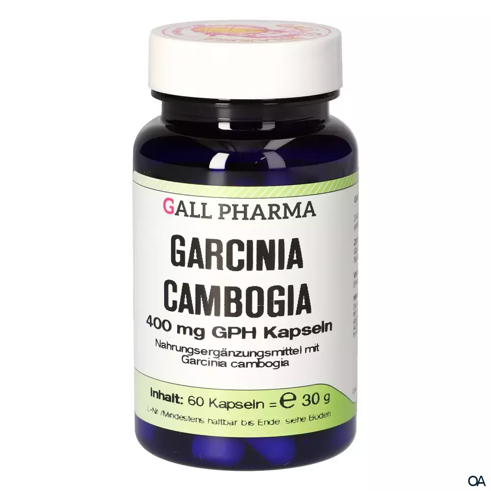 Gall Pharma Garcinia Cambogia 400 mg Kapseln Gall Pharma Garcinia Cambogia 400 mg Kapseln